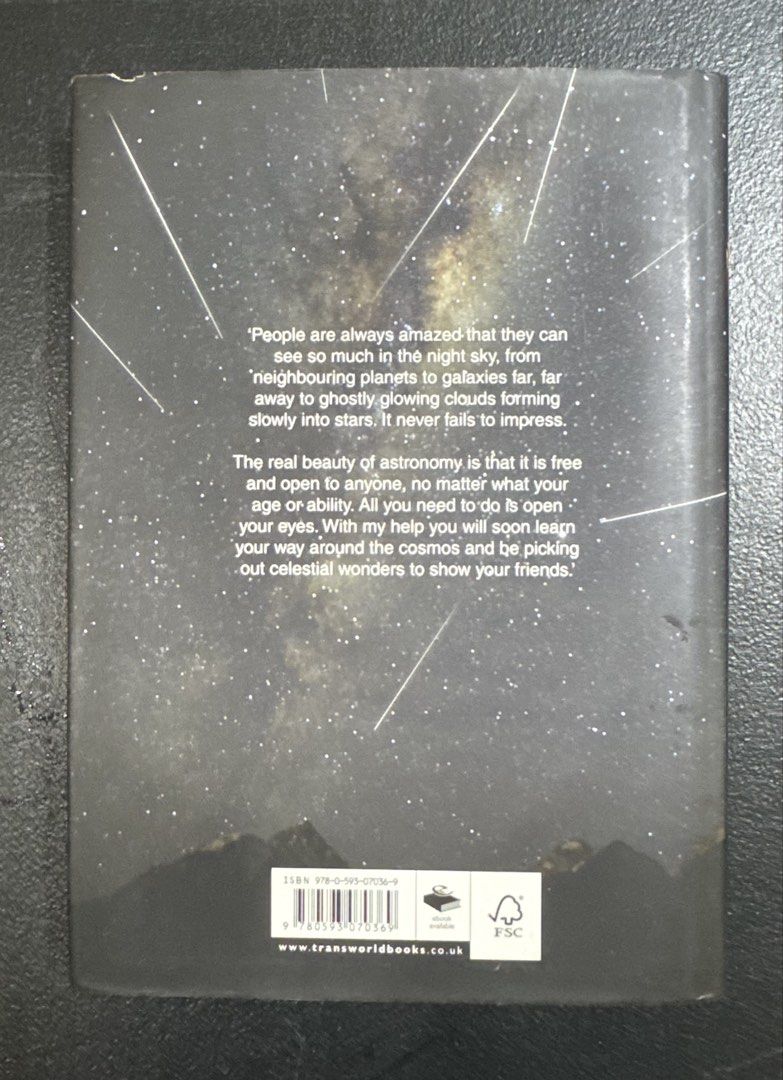A Down to Earth Guide to the Cosmos - Mark Thompson (Category: Storybooks) located in San Pedro. Submitted by pageturner19 (Listing ID 1471144446, Image 2). Description: Note: w/ foxing and tanned pages - Format: Hardcover book - Recommended by Professor Brian Cox for beginners and experienced stargazers alike - Topics include: Night sky, planets, galaxies, the EM spectrum, and the expanding universe - Condition: Pre-owned with signs of shelf wea