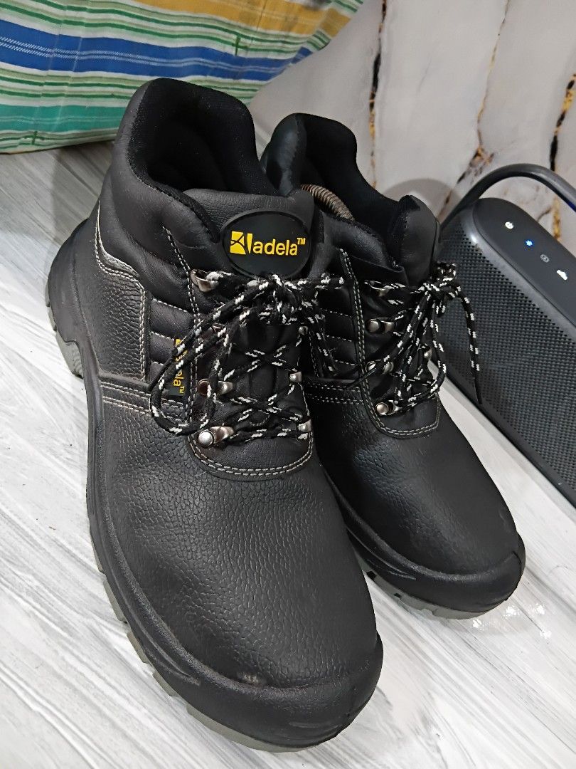 ADELE TOE STEEL SAFETY SHOES SIZE 10MEN (Category: Boots) located in General Mariano Alvarez. Submitted by adonid (Listing ID 1471133000, Image 2). Description: ADELE TOE STEEL SAFETY SHOES SIZE 10MEN SIGN OF USAGE LOC. GMA CAVITE PHP 800.