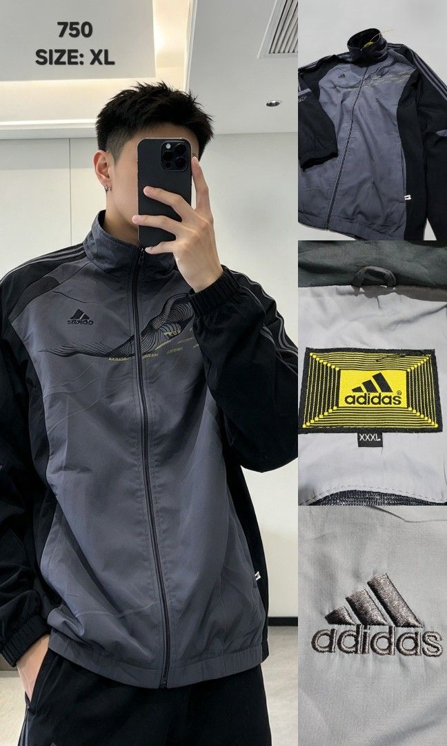 Adidas F50 Windbreaker jacket (Category: Hoodies) located in Cavite. Submitted by behindourstyle (Listing ID 1471187428, Image 2). Description: 750 only 🔥 issue: need wash authentic Color rate: 9/10 size XL Imus cavite.