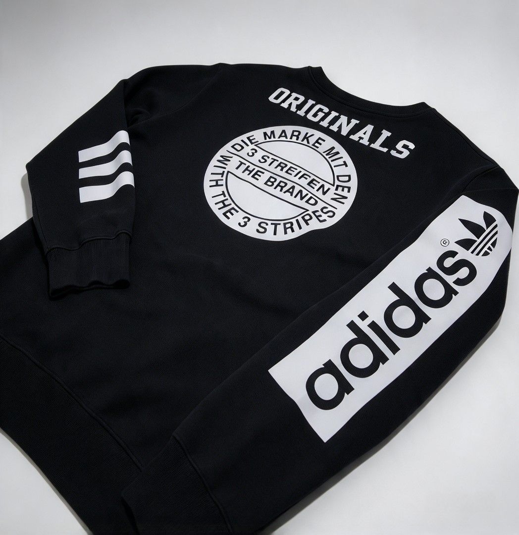 Adidas Sweatshirt jacket (Category: Hoodies) located in Cavite. Submitted by behindourstyle (Listing ID 1471181717, Image 2). Description: 750 only 🔥 issue: need wash authentic Color rate: 9/10 size XL Imus cavite.