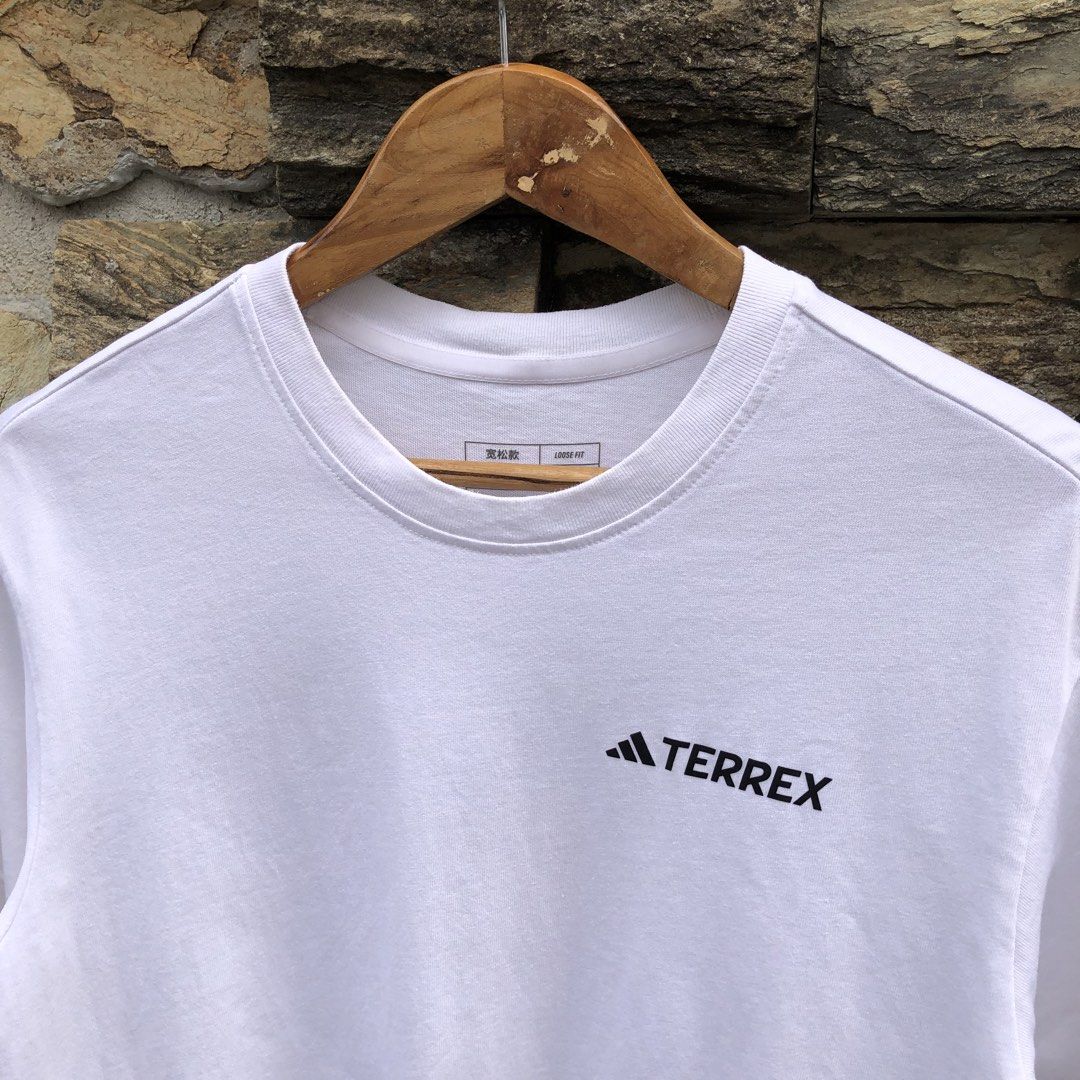 Adidas Terrex Shirt (Category: Tshirts & Polo Shirts ) located in General Trias. Submitted by ivots (Listing ID 1471159977, Image 2). Description: S on Tag Width 19.5 Length 26 No Issue Excellent Condition (rubberized back design).