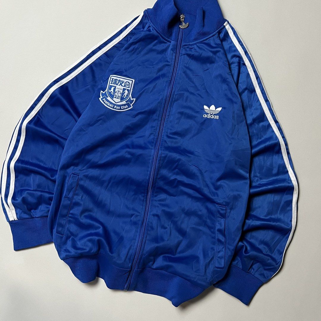 ADIDAS TRACK JACKET (Category: Coats, Jackets and Outerwear) located in Manila. Submitted by tripnimichael (Listing ID 1471255191, Image 2). Description: Length- 27 width- 21 Great condition No issue.