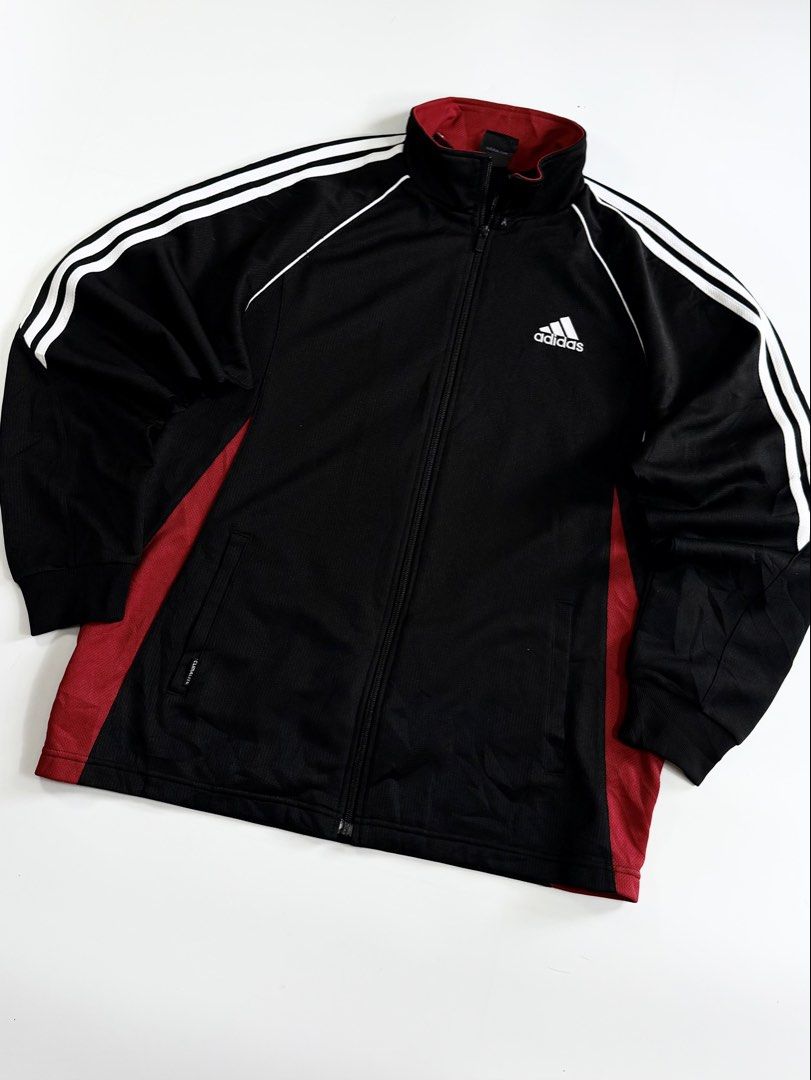 adidas track jacket two tone (Category: Activewear) located in Manila. Submitted by styleandfly191238 (Listing ID 1471158570, Image 3). Description: length-28 width-24 issue none conditions like new color rate 10/10 flawless better in personal fav piece unli vc and vouch for your assurance chck free!.