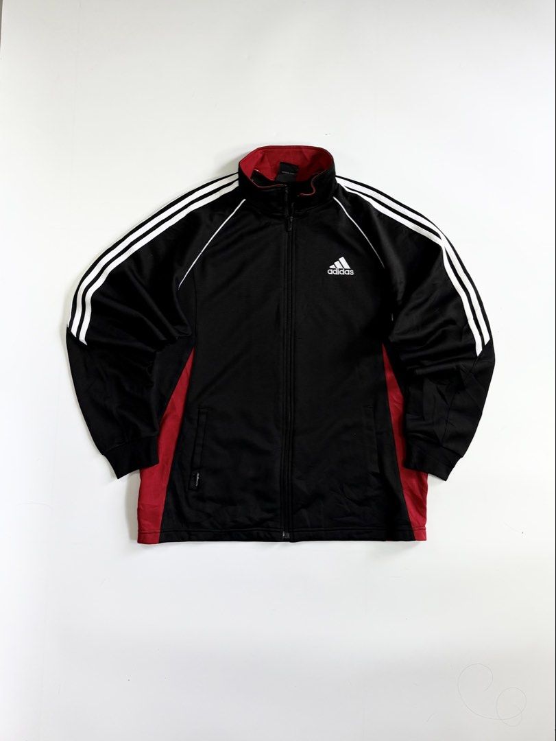 adidas track jacket two tone (Category: Activewear) located in Manila. Submitted by styleandfly191238 (Listing ID 1471158570, Image 1). Description: length-28 width-24 issue none conditions like new color rate 10/10 flawless better in personal fav piece unli vc and vouch for your assurance chck free!.