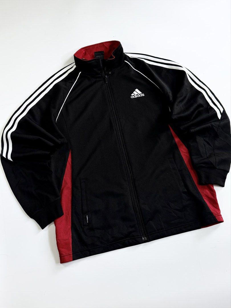 adidas track jacket two tone (Category: Activewear) located in Manila. Submitted by styleandfly191238 (Listing ID 1471158570, Image 2). Description: length-28 width-24 issue none conditions like new color rate 10/10 flawless better in personal fav piece unli vc and vouch for your assurance chck free!.