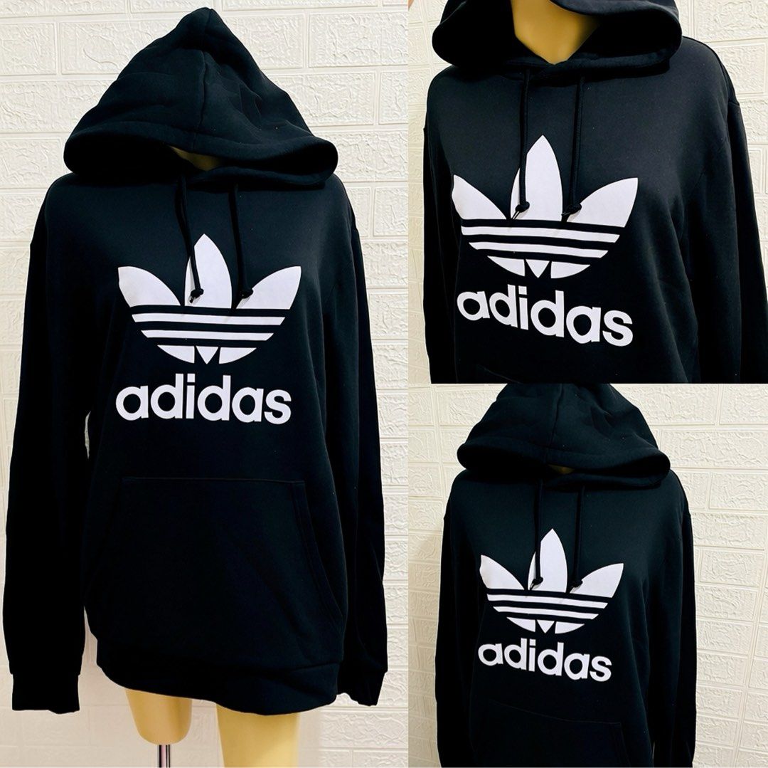 ADIDAS TREFOIL HOODIE JACKET (Category: Coats, Jackets and Outerwear) located in Quezon City. Submitted by klawdeclutteeeeerr (Listing ID 1471214050, Image 1). Description: ORIG LIKE NEW TWICE LANG NAGAMIT MALAKI SIZE .