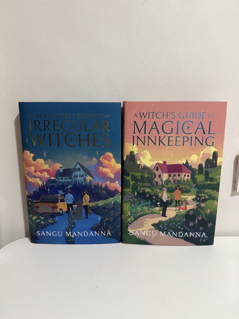 Afterlight - Sangu Mandanna Books (Category: Storybooks) located in Malolos. Submitted by thebookdragonslair (Listing ID 1471226560, Image 1). Description: The Very Secret Society of Irregular Witches & A Witch’s Guide to Magical Innkeeping On hand ——— 🤍 MOP: BDO / BPI / Gcash / Maribank ️🤍 MOD: J&T / Lalamove 📍 Location: Malolos, Bulacan.