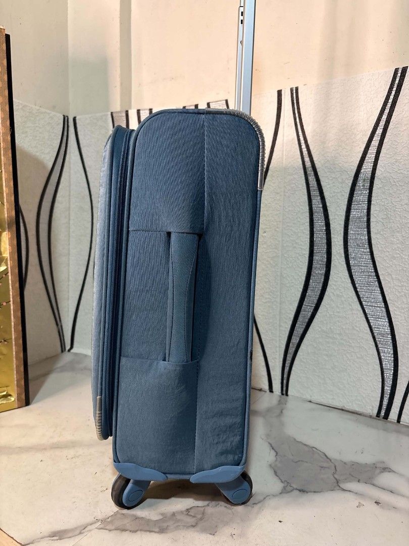 American Tourister (Category: Luggage) located in Manila. Submitted by jzjapansurplus (Listing ID 1471161917, Image 3). Description: 🇯🇵IMPORTED FROM JAPAN AMERICAN TOURISTER BRAND SMALL SIZE LUGGAGE 🇯🇵 🎯 FRONT POCKET COMPARTMENT 🎯 LIGHTWEIGHT 🎯 SMOOTH 360 WHEELS ROTATION 🎯 POLYESTER CASE 🎯 TOP AND SIDE HANDLE CARRY 🎯 SMOOTH PUSH HANDLE TROLLEY 🎯 WIDE SPACE CAPACITY NO ISSUE.. MINIMAL SIGN OF USAGE ‼️.