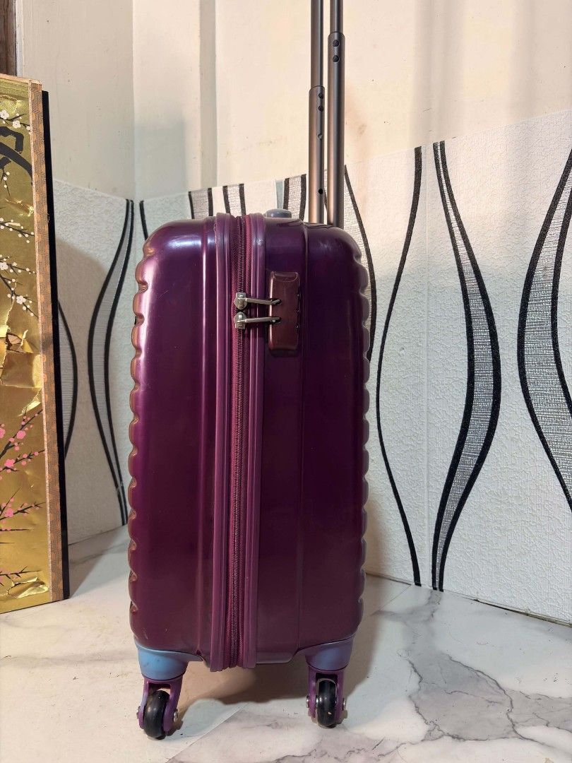 American Tourister (Category: Luggage) located in Manila. Submitted by jzjapansurplus (Listing ID 1471162817, Image 3). Description: 🇯🇵IMPORTED FROM JAPAN AMERICAN TOURISTER BRAND SMALL SIZE LUGGAGE 🇯🇵 🎯 CODED LOCK - 000 🎯 LIGHTWEIGHT 🎯 SMOOTH 360 WHEELS ROTATION 🎯 POLYCARBONATE CASE 🎯 TOP HANDLE CARRY 🎯 SMOOTH PUSH HANDLE TROLLEY 🎯 WIDE SPACE CAPACITY NO ISSUE.. MINIMAL SIGN OF USAGE ‼️.