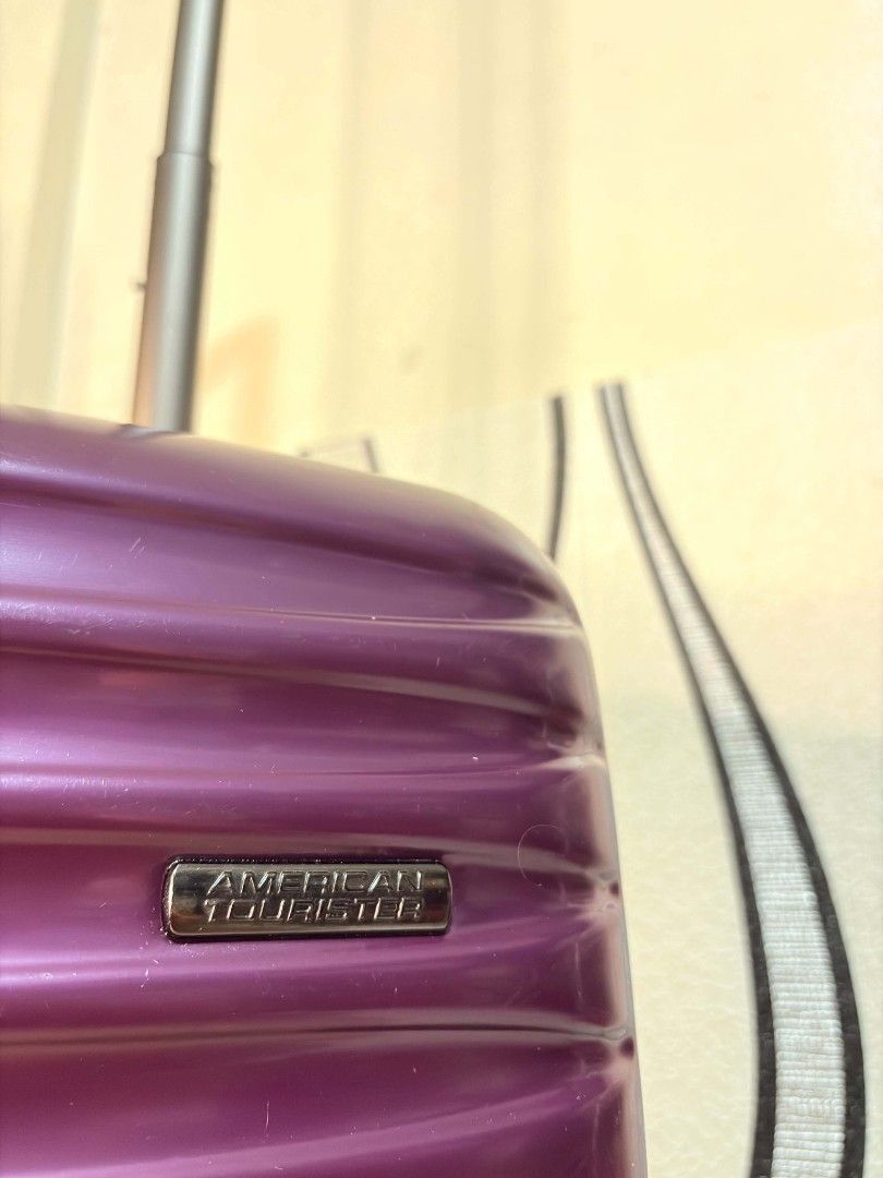 American Tourister (Category: Luggage) located in Manila. Submitted by jzjapansurplus (Listing ID 1471162817, Image 2). Description: 🇯🇵IMPORTED FROM JAPAN AMERICAN TOURISTER BRAND SMALL SIZE LUGGAGE 🇯🇵 🎯 CODED LOCK - 000 🎯 LIGHTWEIGHT 🎯 SMOOTH 360 WHEELS ROTATION 🎯 POLYCARBONATE CASE 🎯 TOP HANDLE CARRY 🎯 SMOOTH PUSH HANDLE TROLLEY 🎯 WIDE SPACE CAPACITY NO ISSUE.. MINIMAL SIGN OF USAGE ‼️.