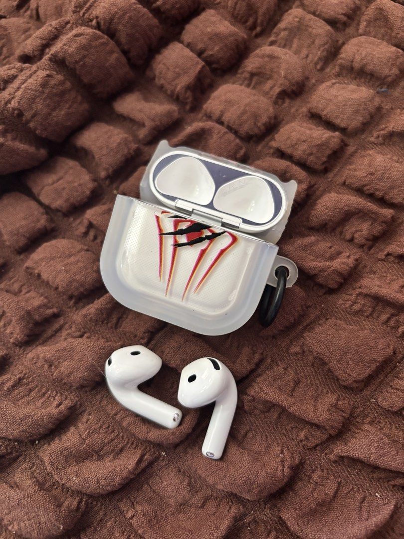 Apple Airpods 4 (standard) (Category: Earphones) located in Manila. Submitted by wildstorm.a9dfe3 (Listing ID 1471123035, Image 1). Description: Original apple airpods 4 with box, barely use. Price is slightly negotiable..