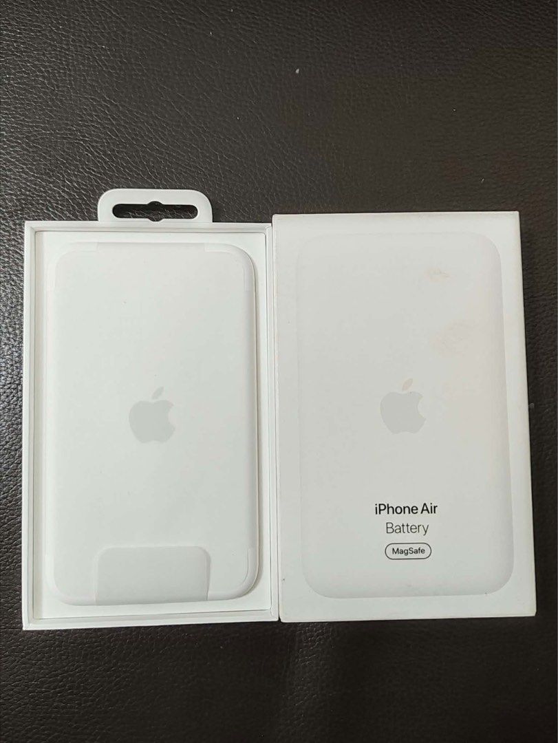 Apple iPhone Air MagSafe Battery Pack (Category: Batteries & Power Banks) located in Las Pinas. Submitted by szntiago (Listing ID 1471161463, Image 1). Description: Selling my Apple iPhone Air MagSafe Battery Pack in like-new condition. It has only been opened and used once for testing to make sure everything is working properly. The item is in excellent condition with no dents, scratches, or any noticeable signs of use. Purchased in the US, so t