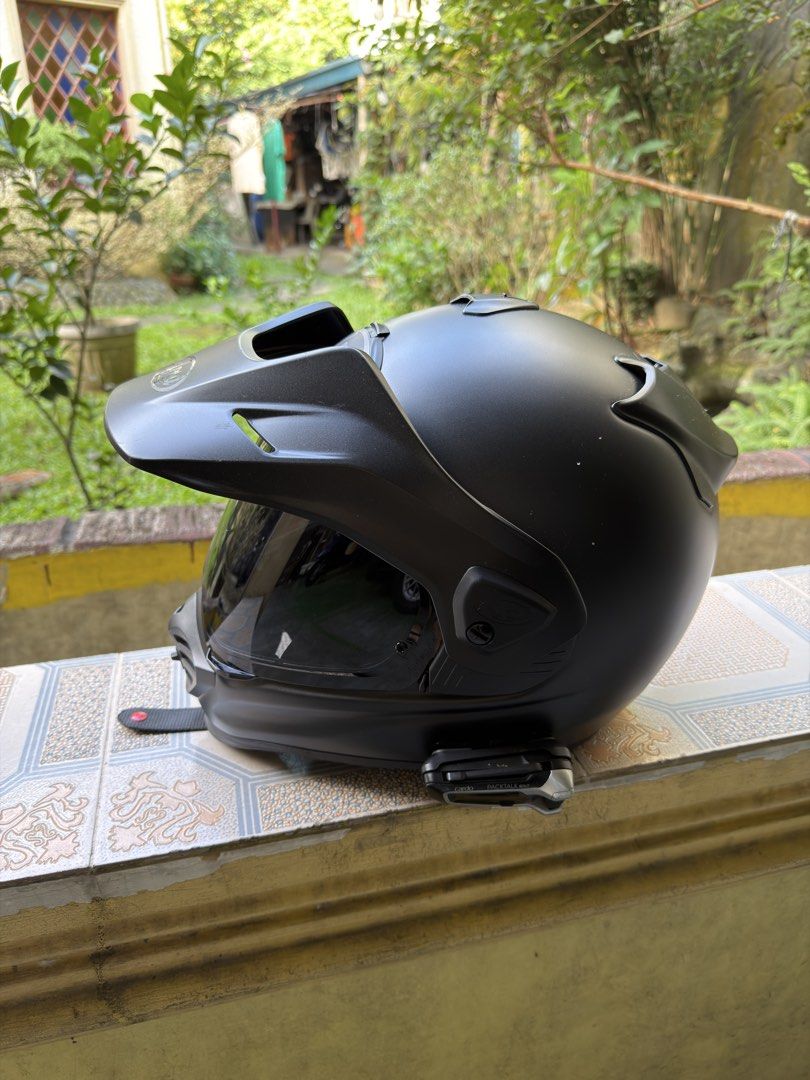 Arai tour cross v (Category: Helmets and other Riding Gears) located in Manila. Submitted by theclassicme (Listing ID 1471134151, Image 1). Description: Arai tour cross v. Used Has some minor scruffs due to use .