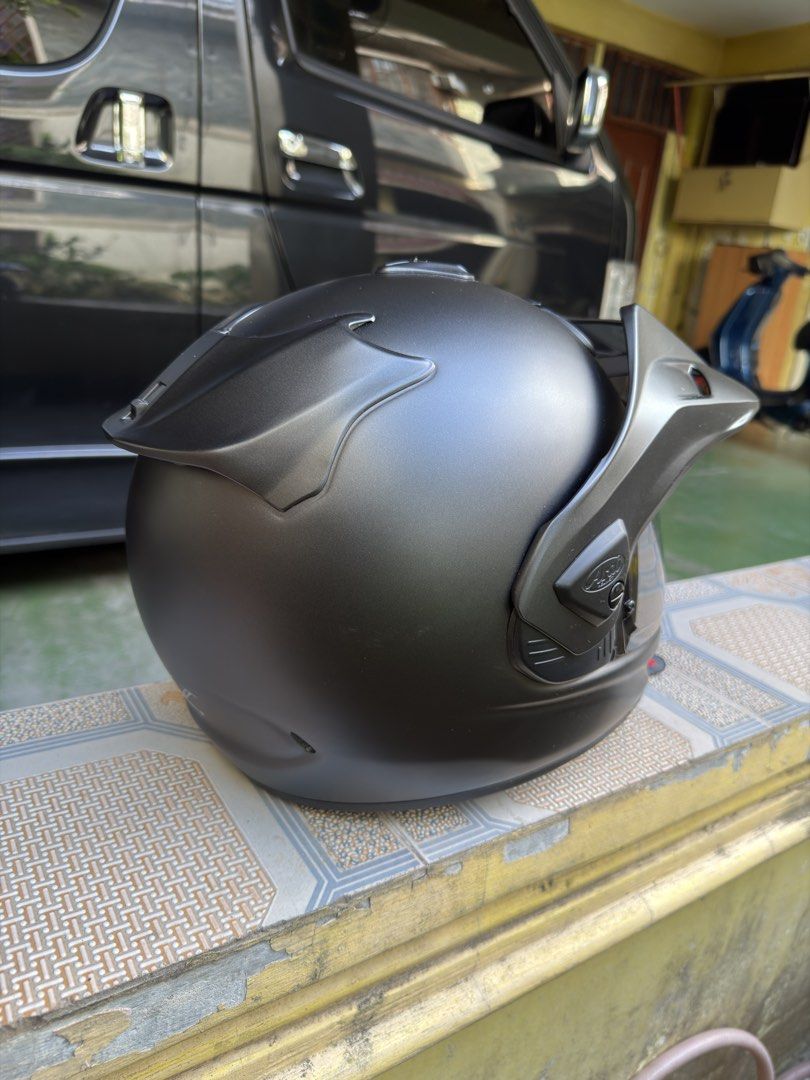 Arai tour cross v (Category: Helmets and other Riding Gears) located in Manila. Submitted by theclassicme (Listing ID 1471134151, Image 3). Description: Arai tour cross v. Used Has some minor scruffs due to use .