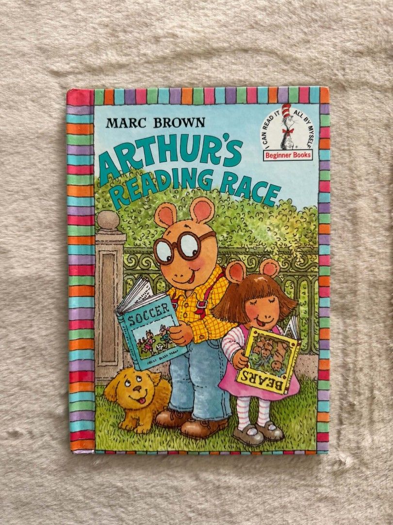 Arthur's Reading Race - Marc Brown (Category: Children's Books) located in Santiago. Submitted by bookworm_club (Listing ID 1471165578, Image 1). Description: 📚no cancellation, return or exchange. 📚secondhand books. some books are in good condition while some has minimal flaws (foxing, creases, dog-eared pages, etc.) 📚reasonable haggling is allowed. 💰MOP: For same day pickup - CASH & BANK TRANSFER For shipping or scheduled pickup - BANK TRANS