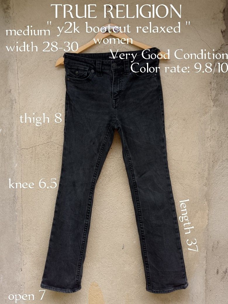 AUTHENTIC! " TRUE RELIGION (y2k bootcut relaxed) WOMEN " (Category: Jeans) located in Danao, Cebu. Submitted by psychypymb40965 (Listing ID 1471236434, Image 1). Description: details are in first photo ‎pm/dm for other details,issues or transactions ‎negotiable! 👊😁 ‎2nd Account Available Shoes, Bags, Sandals, Slippers & more footwear just click the link below 💚👇😁❤️ or follow for update stocks. ‎https://www.carousell.ph/u/azaiahnere02/?t-id=P