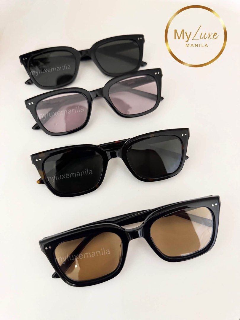 Authentic Gentle Monster - Soho Series (Category: Sunglasses & Eyewear) located in Manila. Submitted by myluxe.manila (Listing ID 1471160161, Image 1). Description: Want to cop yours? Order now & Receive it today! Onhand and ready to deliver ✨ ⭐️CELEBRITY TRUSTED SHOP ⭐️ 🤩 LOWEST PRICE IN THE MARKET 🤩 All Brand new and actual photos/videos posted Legit Import from Seoul, South Korea 🇰🇷 We accept cod same day delivery thru grab or lalamove 🛵 