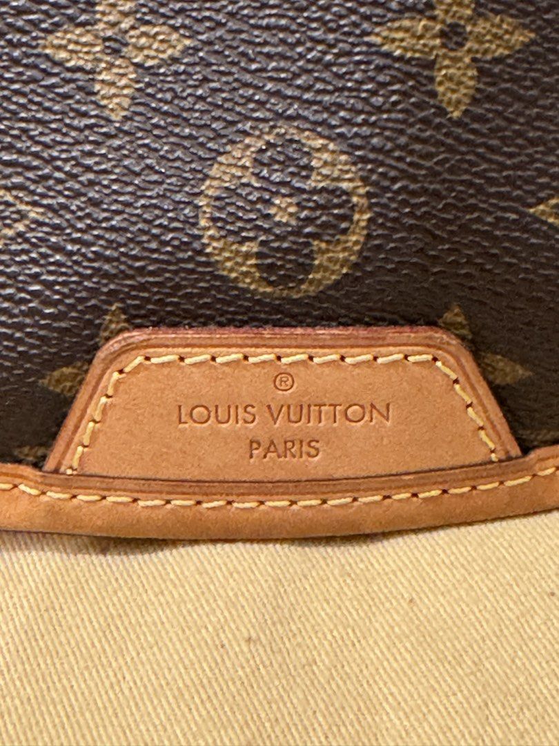 Authentic Louis Vuitton (Category: Luxury Apparel) located in Manila. Submitted by chloe_luxuries (Listing ID 1471286558, Image 2). Description: Guaranteed Original Louis Vuitton Menilmontant mm size Still in very good condition Comes with dustbag Pm for more details.