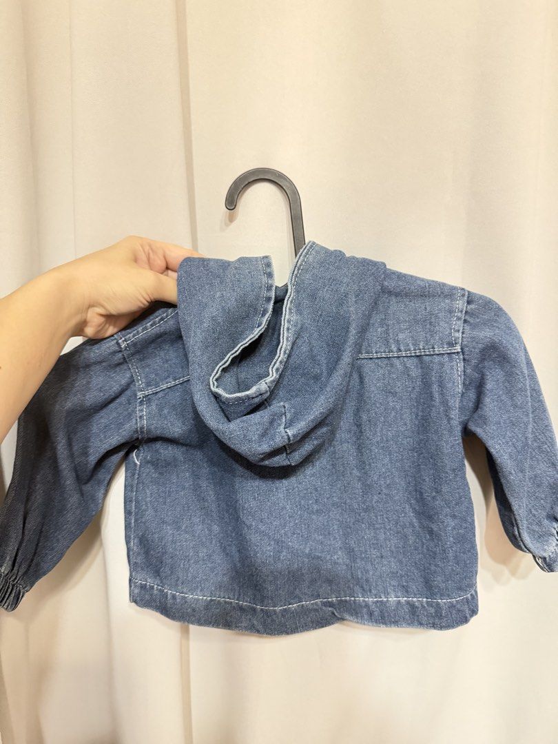 Baby Denim Jacket (Category: Babies & Kids Fashion) located in Marikina City. Submitted by bg22.23 (Listing ID 1471137591, Image 2). Description: 12mo best.