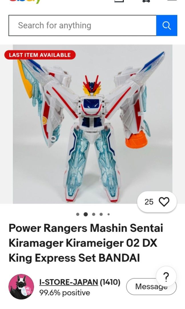 Bandai Robot Parts (Category: Action & Battle Toys) located in Santo Tomas. Submitted by retrotastic (Listing ID 1471233872, Image 3). Description: Bandai Robot Parts✔️ Power Rangers line?? As is po lahat baka nanjan po need nyo 👌 Tried capturing some parts kung san po sila kasama para di na po mahirapan mag identify. 👌 Nasa photos po✔️ Take all ₱500.