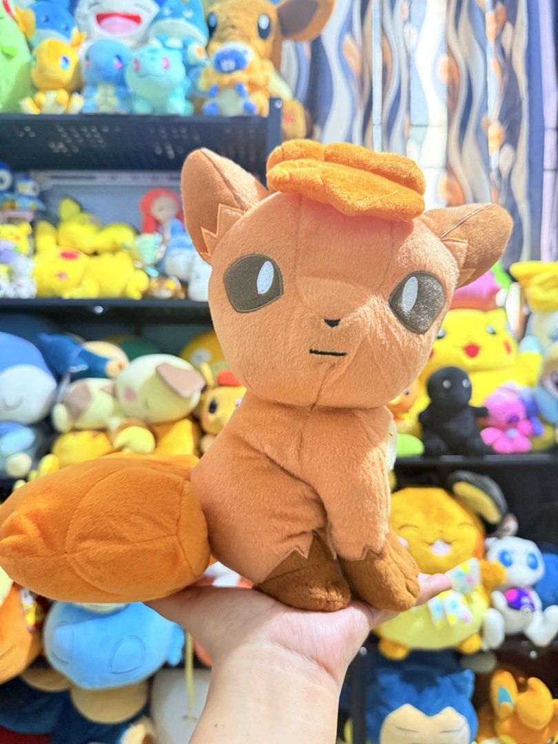 Banpresto Pokemon Vulpix Plush Toy (Category: Plushies & Soft Toys) located in Cavite. Submitted by projectplushie (Listing ID 1471195674, Image 1). Description: - 100% Authentic Banpresto Pokemon Vulpix plush - Clean, fluffy, and sits upright on its own - Perfect addition to any Pokemon collection or gift for fans.