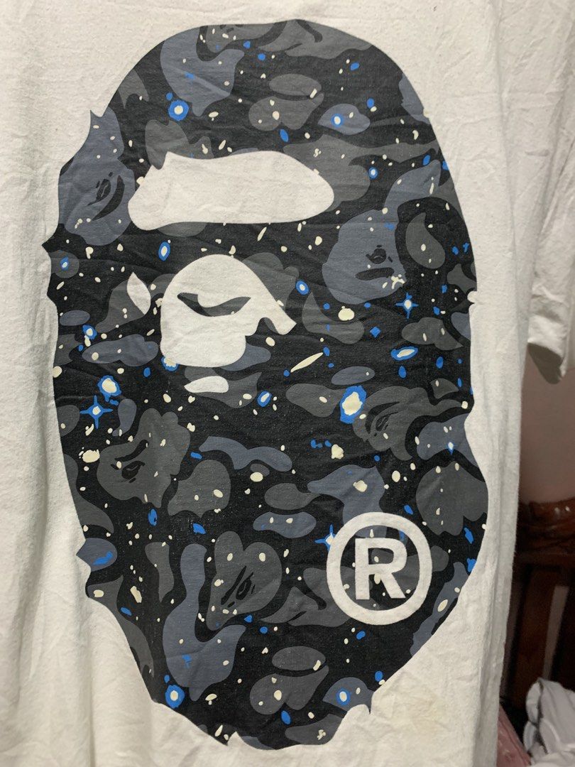 Bape Space Camo Big Head Shirt (Category: Activewear) located in Quezon City. Submitted by alexismayote15 (Listing ID 1471252032, Image 3). Description: .