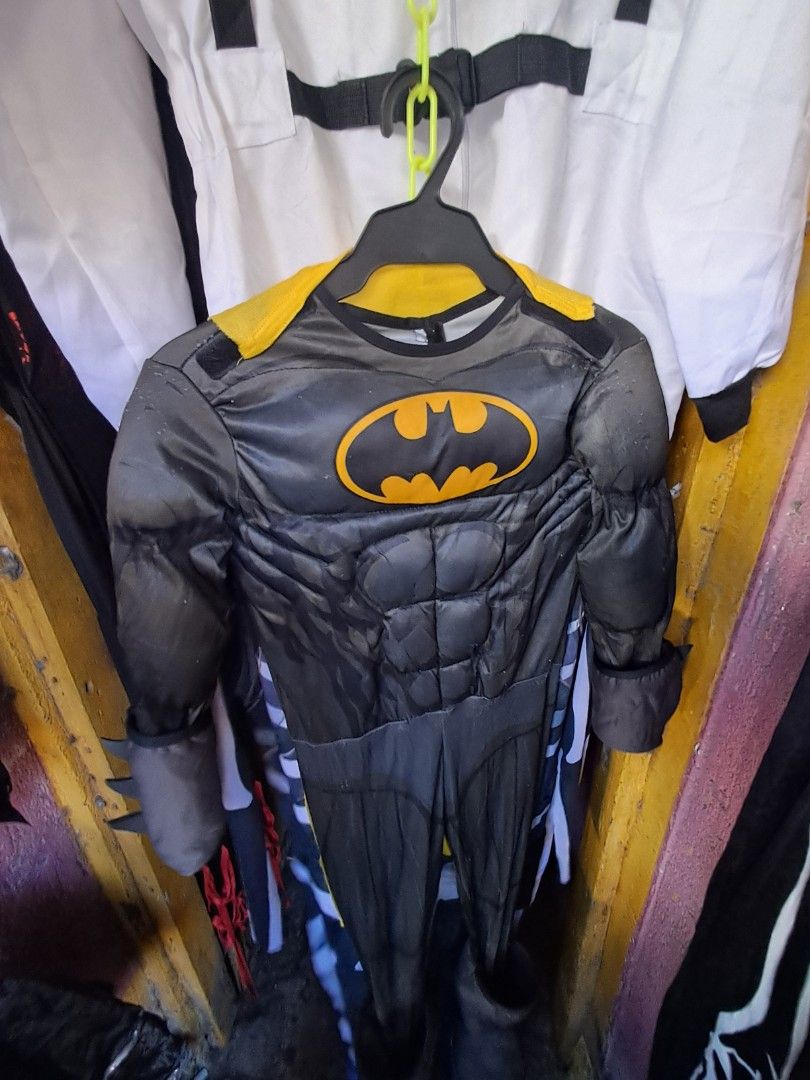 Batman w/cape w/o mask size medium 4-6 (Category: Babies & Kids Fashion) located in Las Pinas. Submitted by kaswakto (Listing ID 1471123200, Image 3). Description: 〽️ Batman w/cape w/o mask size medium 4-6 〽️ excellent condition 💰Php 400 each 📌Lpdh Las Pinas/Evacom or Valley2 Paranaque 📞091******78 contact no. 🗳️Payment thru Gcash 091******78 Jayvie Godmalin/bank transfer Bpi account 310****** Jayvie Godmalin 🛵Shipping thru J&t or lalamove.