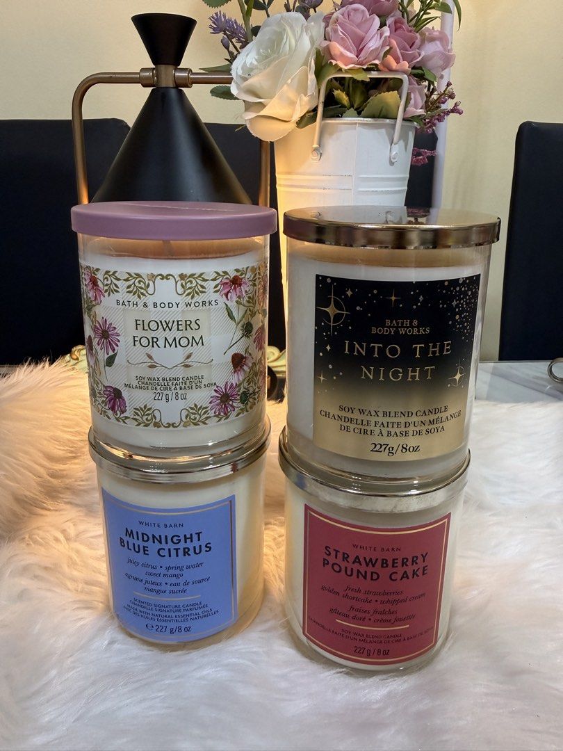 BBW 🇨🇦 Single wick Scented Candles (Category: Home Fragrance) located in Cavite. Submitted by cafferella_shopph (Listing ID 1471213464, Image 1). Description: .