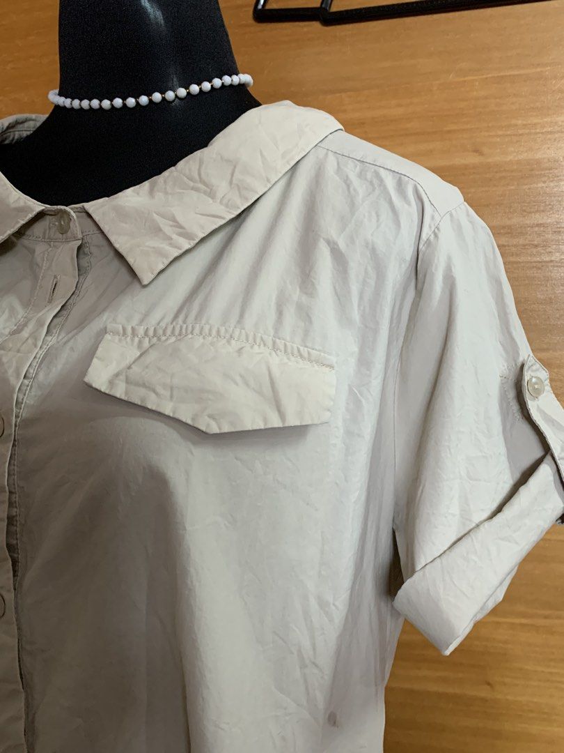 Beige polo dress (Category: Dresses) located in Malabon City. Submitted by Cn_apparel (Listing ID 1471207950, Image 2). Description: Large.
