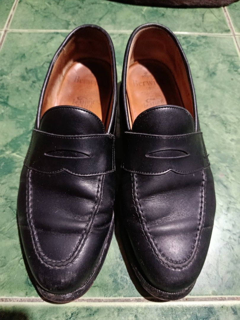 Berwick loafers (Category: Dress Shoes) located in Taguig. Submitted by jeicollective (Listing ID 1471170183, Image 1). Description: size 8.5us, 7.5uk made in spain good year welted see photos for issue.