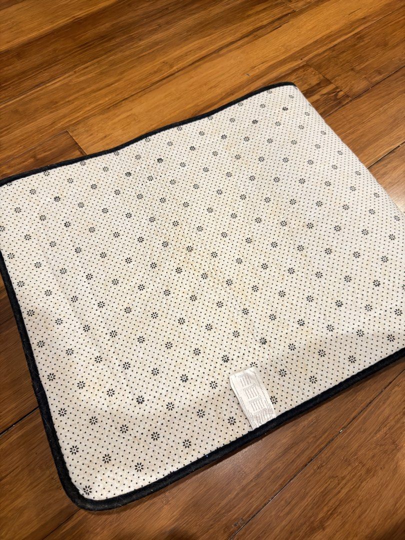 Black Bathroom Rug Non-Slip Floor Mat (Category: Carpets, Mats & Flooring) located in Manila. Submitted by kelvs1435 (Listing ID 1471189347, Image 3). Description: - Color: Sleek black - Material: Soft velvet-like top texture - Safety: Non-slip dotted rubber backing for wood or tile floors - Design: Rectangular shape with durable stitched edge binding - Maintenance: Easy to wash and maintain - Best for: Bathroom, entryway, or any home floor upgra