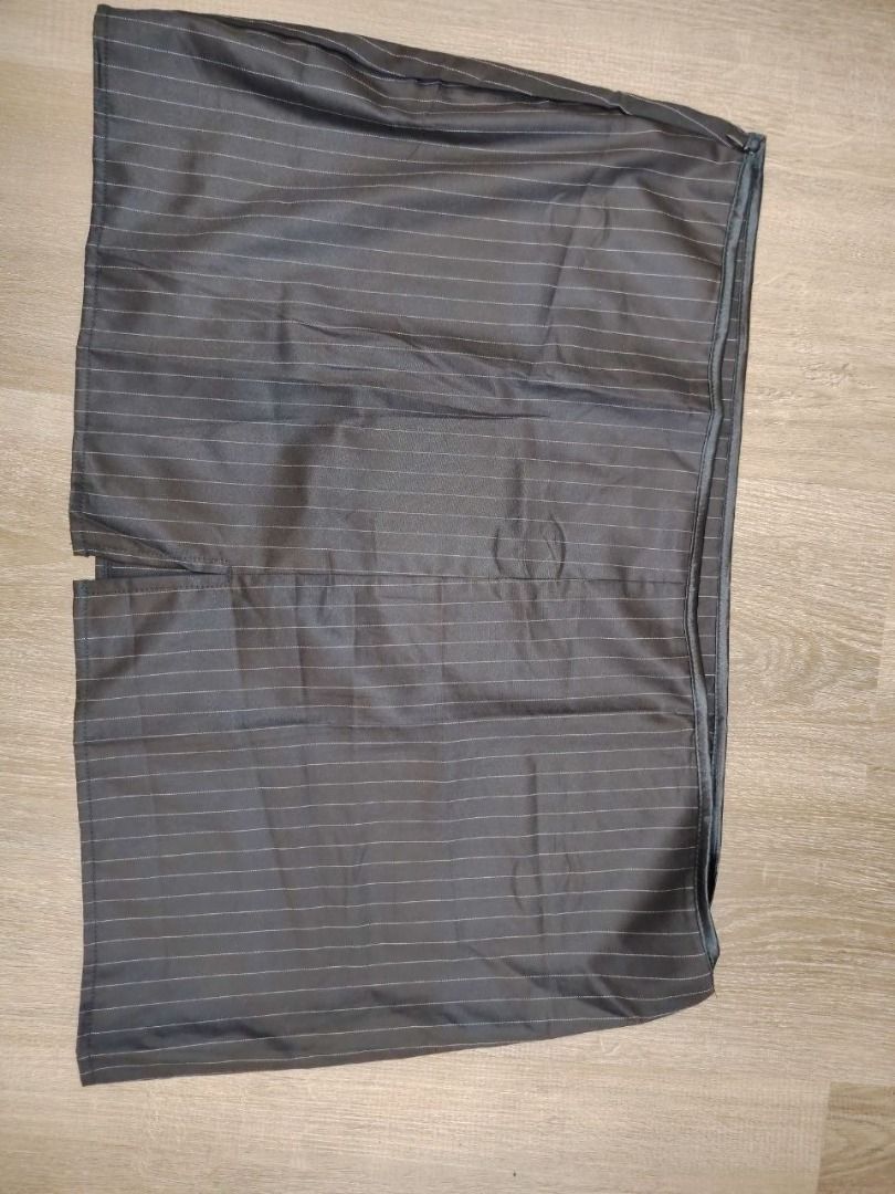Black Pinstripe Mini Skirt Plus Size 2XL (Category: Skirts) located in Manila. Submitted by babeboxtheory (Listing ID 1471168694, Image 1). Description: - Color/Pattern: Black with all-over white pinstripes - Size: 2XL (label attached) - Material: 90% polyester, 10% elastane - Cut: Straight cut style - Versatile: Perfect for office wear or casual outings - Origin: Made in China.