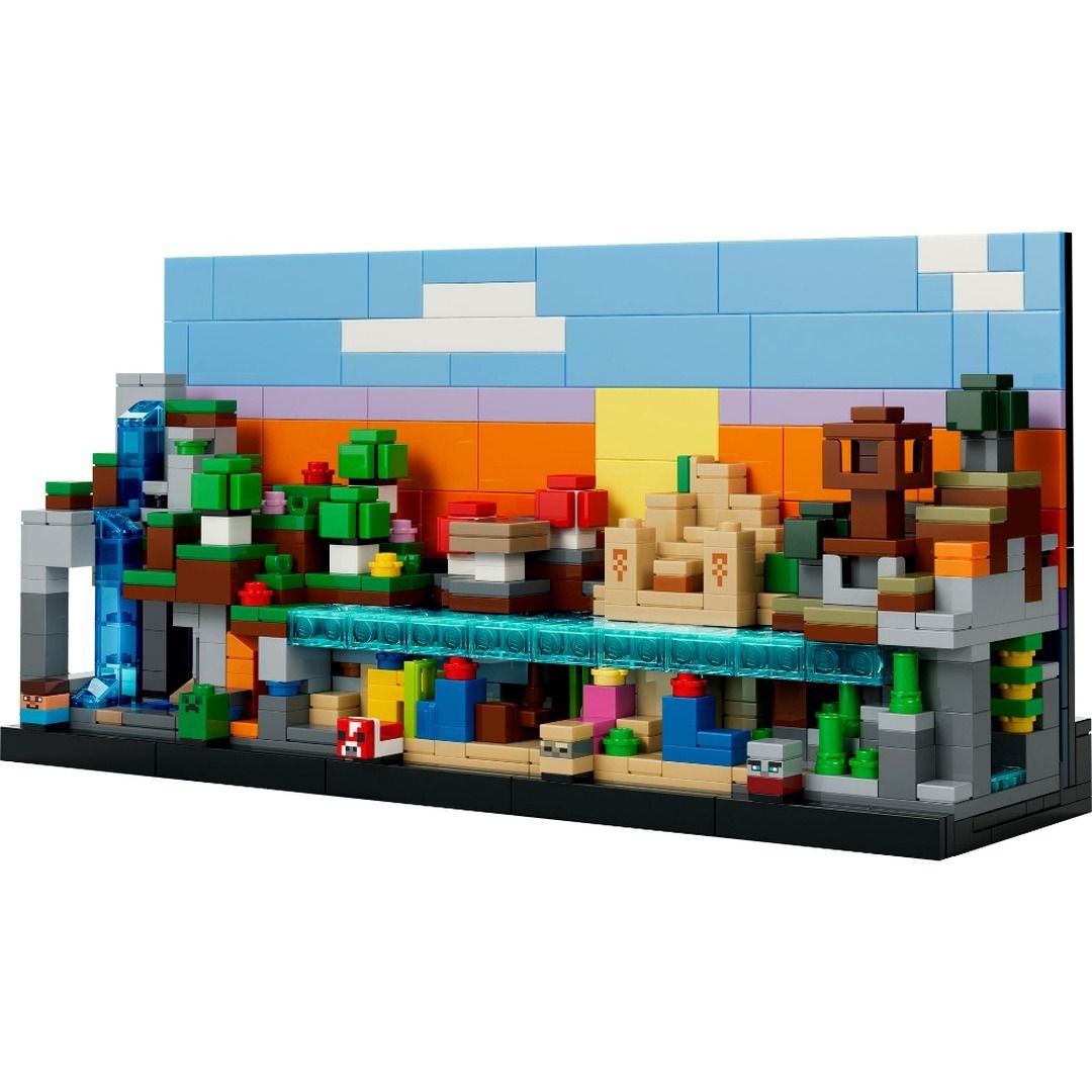 [Brand New] LEGO Minecraft 21589 Mini Biomes | 797 Pieces, Toys ...