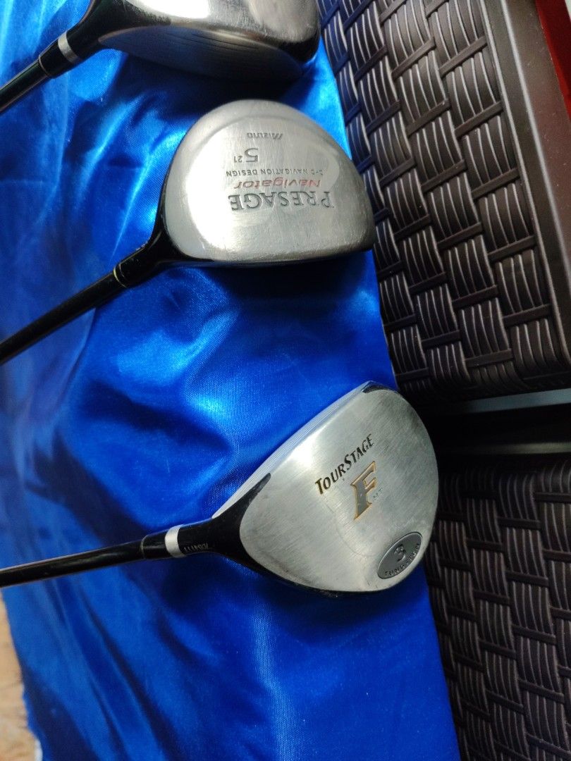 BRidGESTONE and Mizuno wood.. (Category: Golf) located in Manila. Submitted by meiyeon2 (Listing ID 1471147837, Image 2). Description: Righty and lefty 1800 each R FLEX AND S FLEX.