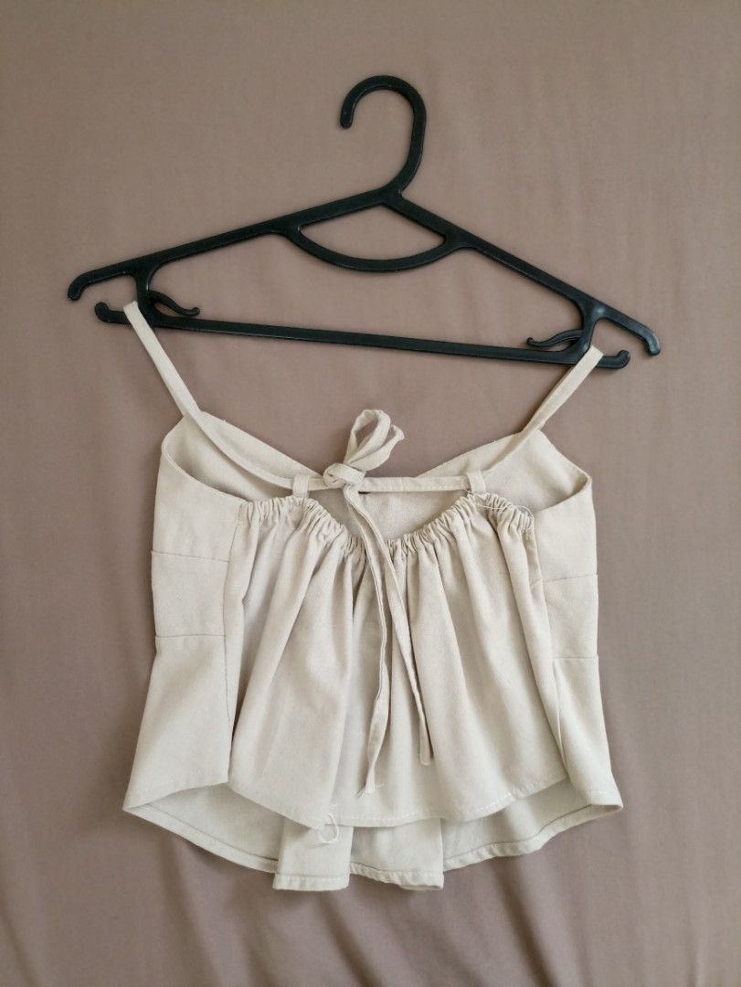 Brown Beige Sleeveless Skirt Coordinates (Category: Sets or Coordinates) located in Cainta. Submitted by jncrzl (Listing ID 1471134708, Image 2). Description: .