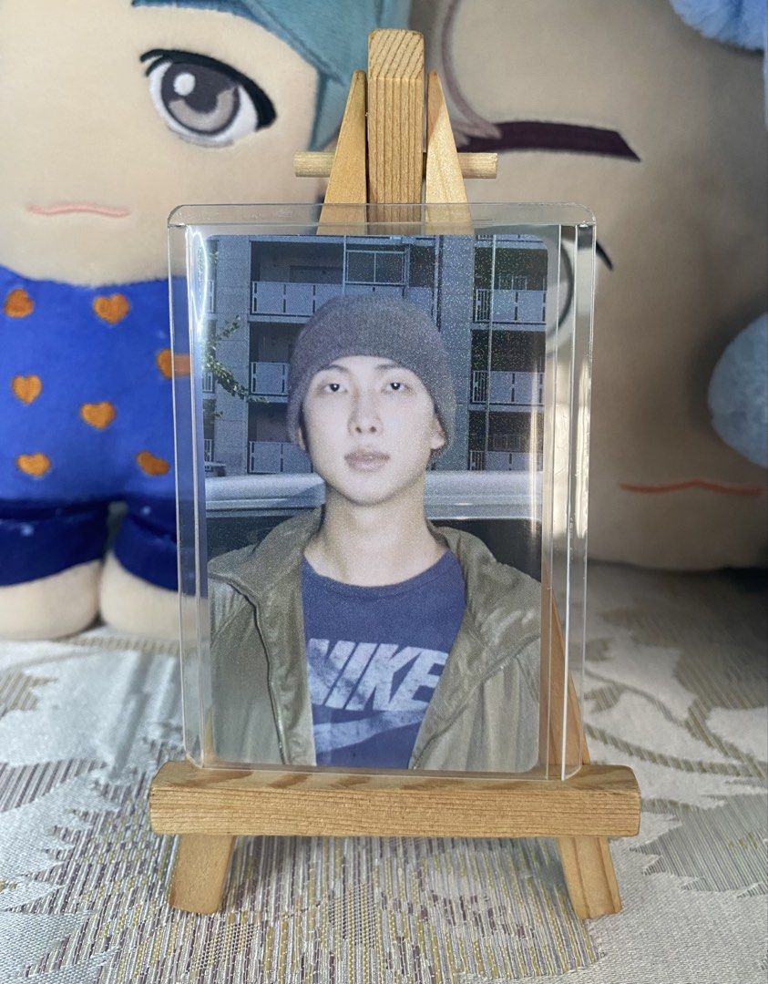 BTS RM RPWP JPFC POB - Holo (Category: K-Wave Merchandise) located in Muntinlupa City. Submitted by glossrunch (Listing ID 1471223258, Image 1). Description: P850 + lsf *actual photos posted *see 3rd photo for the holo effect *stored with sleeves in binder *no vid condi *x to sensitive collectors *will send more photos for sure buyers only rfs: decluttering / GCAsh/BPI J&T / SDD sched Fri to Sun 8am - 11am only 🏷️ bts rm jin suga jhope jimin v j
