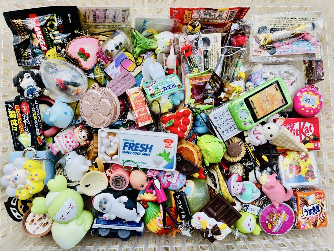 Bulk Japan Trinkets/Minis/Aniks (100pcs.+) (Category: Kids Toys) located in Rizal. Submitted by kim.gnzls (Listing ID 1471200175, Image 1). Description: Kindly pm if want magpabundle have lots of available pa po 🥰 May budget friendly din 🫶🏻 From Japan Box Brand new. Pm for more details (WYSIWYG) ▪ Seabank/Maribank Payment ▪ Flash\JNT\Lalamove 📍 Rodriguez, Rizal.
