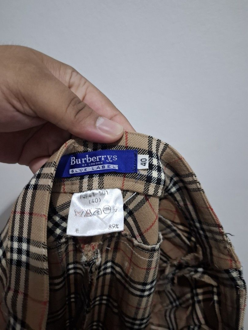 Burberry nova plaid (Category: Other Bottoms) located in Tarlac. Submitted by christopher.24 (Listing ID 1471168721, Image 3). Description: excellent condition legit.