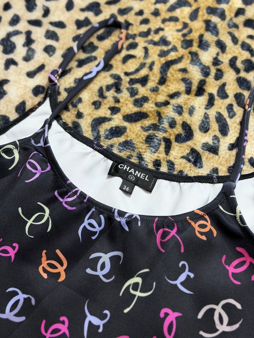 Chanel cami monogram top (Category: Luxury Apparel) located in Kapangan. Submitted by keythsgs74798 (Listing ID 1471266829, Image 2). Description: NEGO DROP OFFER .