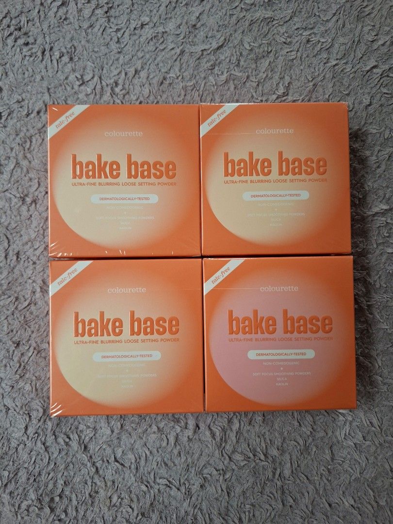 Colourette Bake Base Ultra-Fine Blurring Loose Setting Powder (Category: Makeup) located in Dagupan City. Submitted by jem.aly.n (Listing ID 1471226788, Image 1). Description: ✅Sealed/Brandnew ₱299 ONLY‼️ (699 srp) Available shade: 📌 Invisible (3) 📌Pink SOLD‼️ MOD: ✅ Meet up (around Dagupan City, Pangasinan) ✅ Delivery (j&t courier) ✅️ Dropping Area (lucky pasabay) MOP: ✅️ Gcash & BDO (for delivery) ✅️ Cash (for meet up).