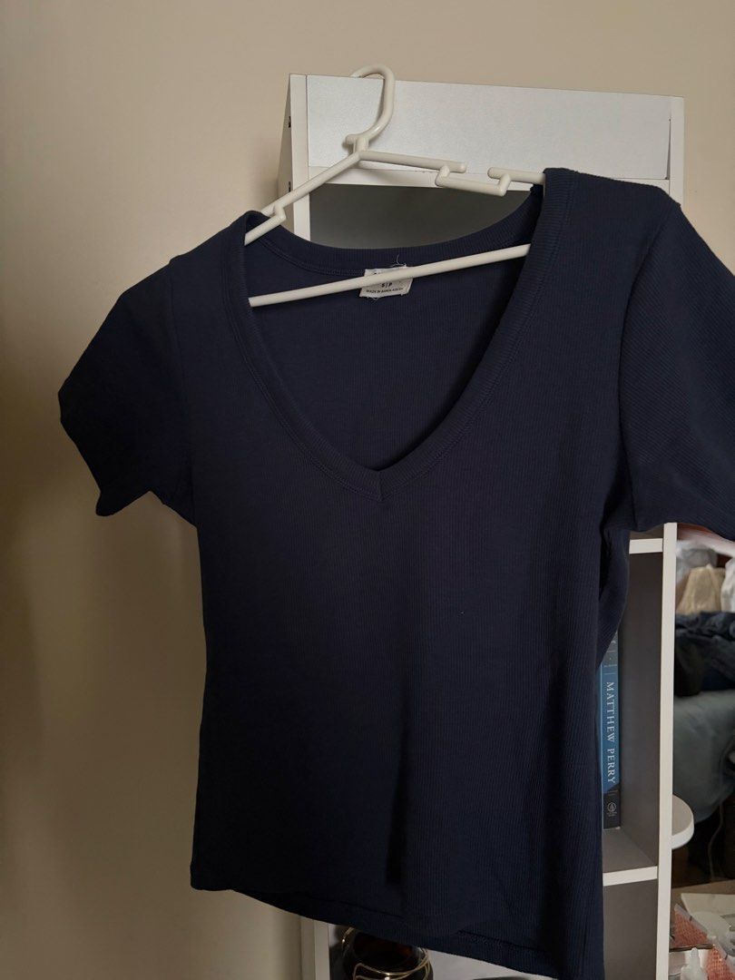 Cotton On Plain Blue Shirt (Category: Shirts) located in Taguig. Submitted by sweetberrry (Listing ID 1471245122, Image 3). Description: Color on picture may differ (actual pic when worn) .