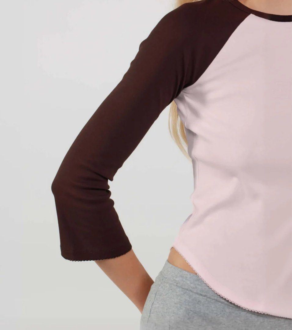 Cou Cou The Rina Raglan Cotton Jersey (Category: Shirts) located in Rizal. Submitted by hansio (Listing ID 1471237171, Image 2). Description: 🎐 Details: • Brand new, never worn • Color: Baby Pink / Espresso • Size: Small • 100% Organic Cotton • Measurements are included in the photos • Flattering and feminine fit 🎀 • Lovely bell sleeves feature 💕 • Last price already (non-negotiable) RFS: Wrong size. Too big on me..