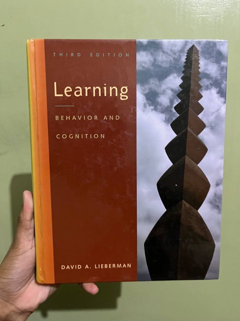David A. Lieberman - Learning: Behavior and Cognition (Third Edition) (Category: Storybooks) located in Carmen. Submitted by grei.librongbaligya. (Listing ID 1471273462, Image 1). Description: David A. Lieberman - Learning: Behavior and Cognition (Third Edition) Hardbound. .