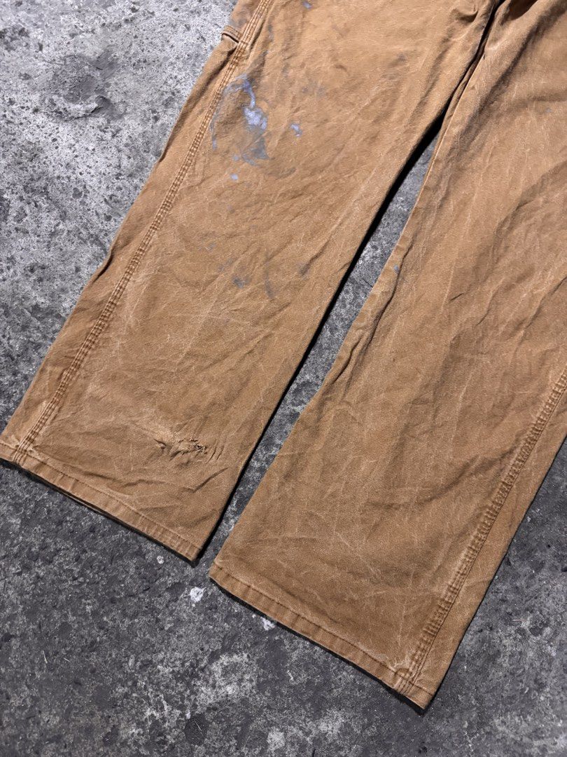 Dickies Carpenter Pants (Category: Jeans) located in Pasig City. Submitted by dripthrift1600 (Listing ID 1471256303, Image 3). Description: - Dickes Carpenter - Good condition - Issue: see photos - Sizes: XL - Dimes: 42x40x9 #dripthrift1600.
