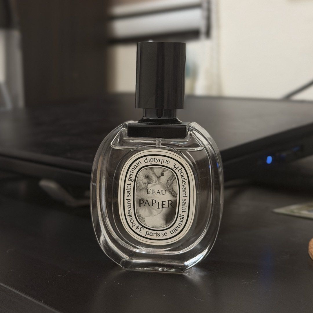 Diptyque L'Eau Papier Eau de Toilette (Category: Fragrance & Deodorants) located in Trece Martires City. Submitted by laengel (Listing ID 1471225830, Image 1). Description: Diptyque L’eau Papier - 5.5k (Bought at Greenbelt 97%) Viktor & Rolf Nectar - 6k (98%, used once) Location: Trece or Tanza Cavite .