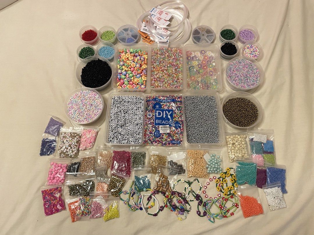 DIY Bead Set with Storage Containers and Elastic Cords (Category: Craft Supplies & Tools) located in Iba. Submitted by wealtheallymari99 (Listing ID 1471144297, Image 1). Description: QUITTING SALE!!! 🩷 TAKE ALL FOR ONLY 1.2k + SF (negotiable if PAYO) Zoom in niyo nalang po. 💕 Location: CABATUAN, ISABELA Courier: J&T / flash express ⚠️PAYMENT FIRST POLICY. ❌WAG MAG “MINE” IF HINDI SURE BUYER. Andiyan na ang price, location at whole items. Hehe.