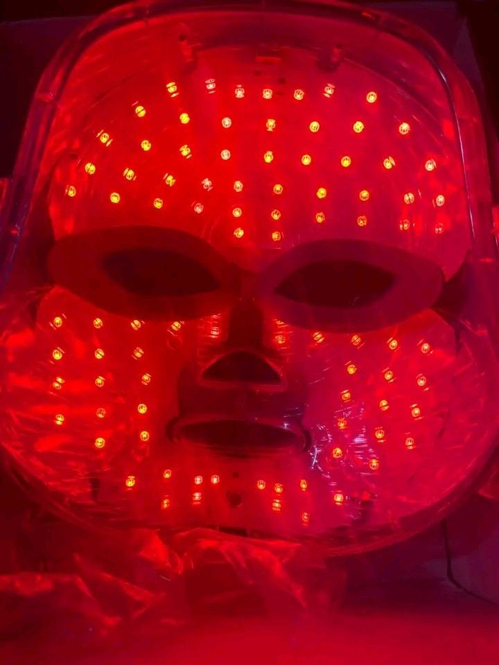 Facial mask (Category: Face Care) located in Manila. Submitted by rubymielbona (Listing ID 1471128099, Image 3). Description: - Product: Light Facial Beauty Instrument / Facial Mask - Condition: Brand new - Features: LED light therapy for skin brightening, firming, acne treatment, pore tightening, and oil balancing - Design: Ergonomic facial mask with convenient touch control button - Usage: Ideal for daily at-home skincare and facial treatments 