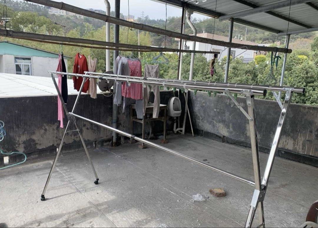 FOLDABLE SAMPAYAN DRYING RACK (Category: Outdoor Furniture) located in Caloocan City. Submitted by anglca_ (Listing ID 1471263587, Image 2). Description: FOLDABLE SAMPAYAN DRYING RACK - new - with box north caloocan area. pm me! .
