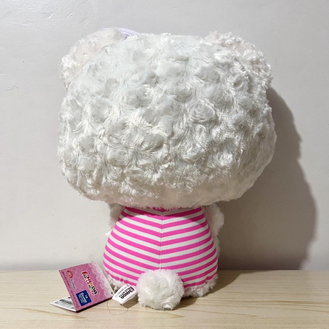 fuRyu Sanrio Hello Kitty Panda Rose-patterned BIG Plush height: 30cm - Php 750 (Category: Character Goods) located in Davao. Submitted by pandorastoybox (Listing ID 1471243760, Image 2). Description: fuRyu Sanrio Hello Kitty Panda Rose-patterned BIG Plush height: 30cm - Php 750.