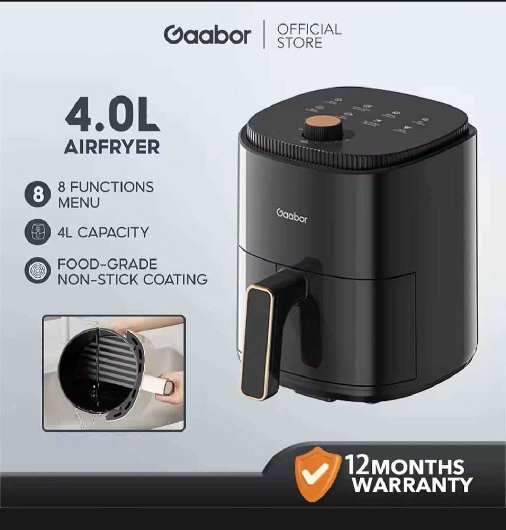 Gaabor AirFryer (Category: Other Kitchen Appliances) located in Bacoor. Submitted by primefindsph (Listing ID 1471167146, Image 1). Description: .
